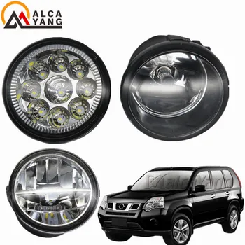 

Malcayang Angel Eyes Car styling front bumper LED fog Lights high brightness fog lamps For NISSAN JUKE 2010-2015