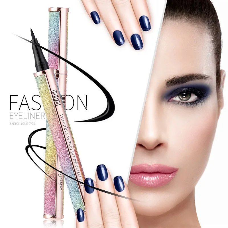 

Starry eyeliner pen durable waterproof quick-drying does not smudge cool black eyeliner