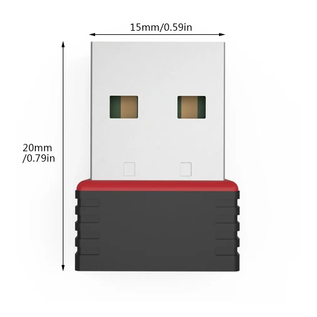 150 Мбит/с 150 м мини-usb Wi-Fi Беспроводной адаптер сетевой LAN карты Поддержка расширенного диапазона