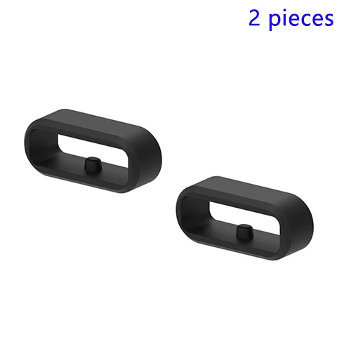 ECSEM силиконовый ремешок хранитель для Garmin Vivomove HR/vivoactive 3 ремешок резиновая петля для Forerunner 645 аксессуары для музыкальных часов - Цвет: 2 pieces a lot