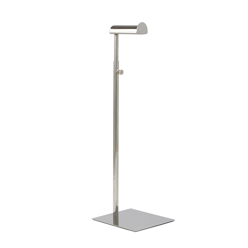 Bag Display Stand Stainless Steel Metal Hook Stand Handbag Wig Hat