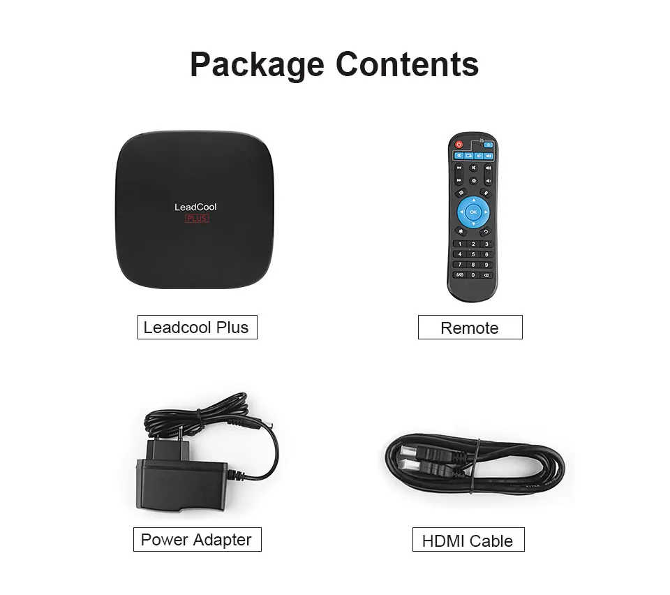 Android 9,0 Smart tv BOX Leadcool Plus RK3318 4K телеприставка 2 ГБ/4 ГБ ОЗУ 16 Гб/64 Гб ПЗУ 2,4 г/5 ГГц двойной Wifi BT H.265 медиаплеер