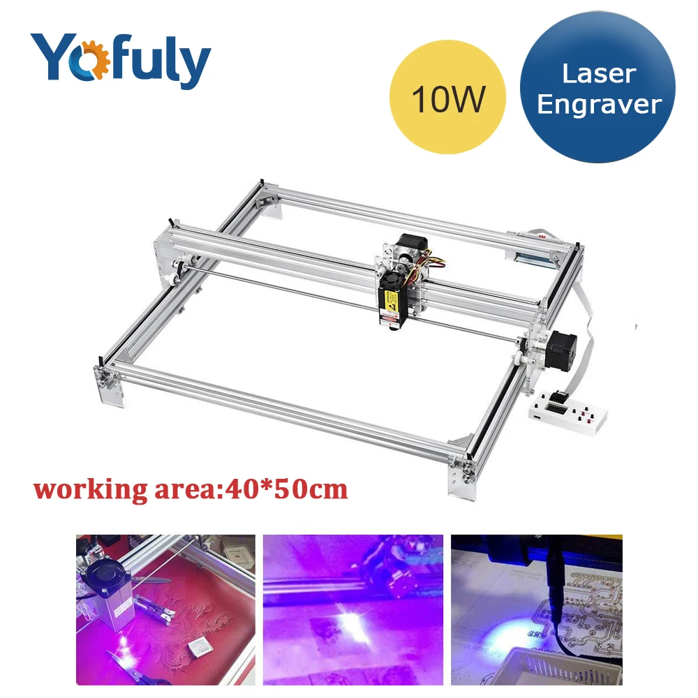 

40*50 cm DIY Laser Engraving Machine Desktop Wood Router/Cutter/Printer/ CNC Laser Machine + Offline Controller,free shipping