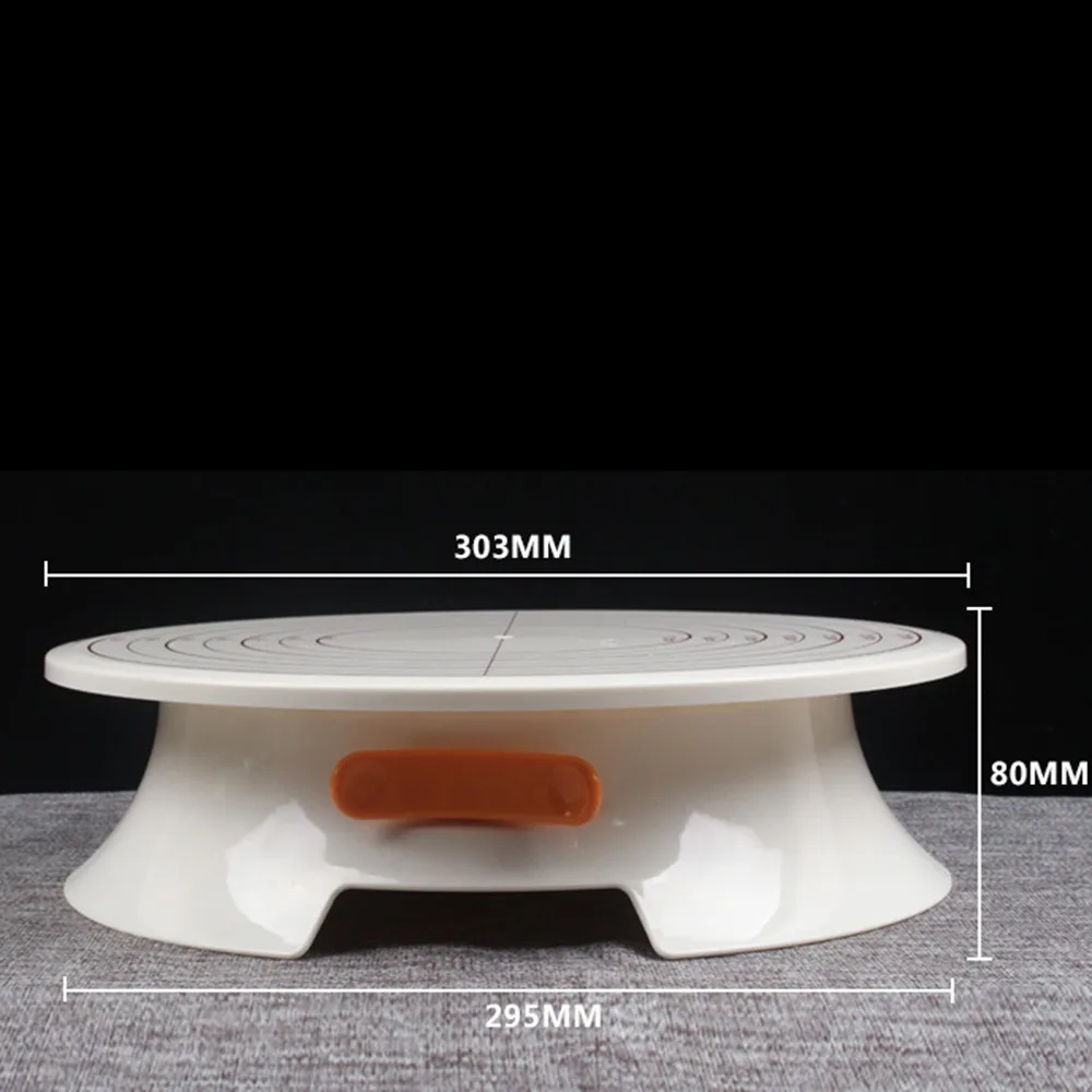 1 шт. вращающаяся подставка для торта сахарное ремесло DIY базовые инструменты платформа поворотного стола кекс поворотная пластина вращающаяся форма для выпечки торта