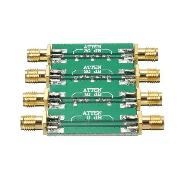 200mW DC 4,0 GHz RF Фиксированный аттенюатор SMA двойная Женская головка 0dB 10dB 20dB 30dB