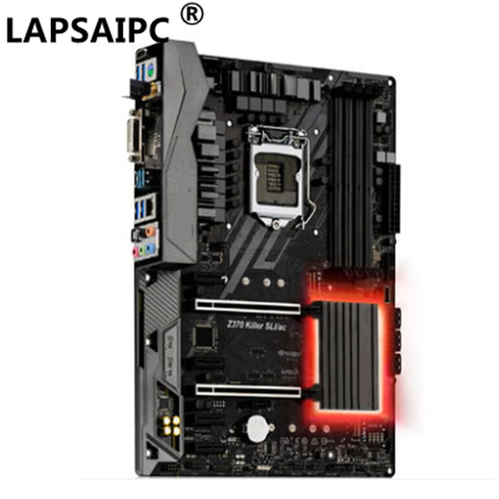 

Lapsaipc Z370 KILLER SLI/AC Killer motherboard supports 8 generations of I7 8700K