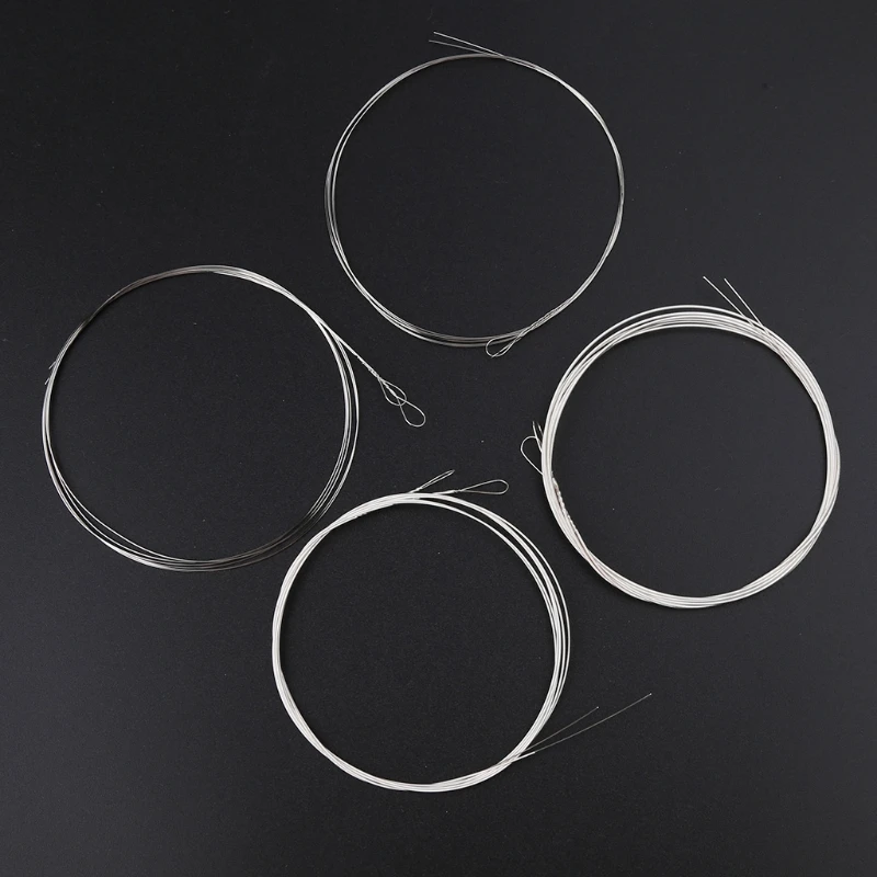 Mandolin String Stainless Steel Wire Musical Instrument String Mandolin Broken Replacement 8 Pcs/Set