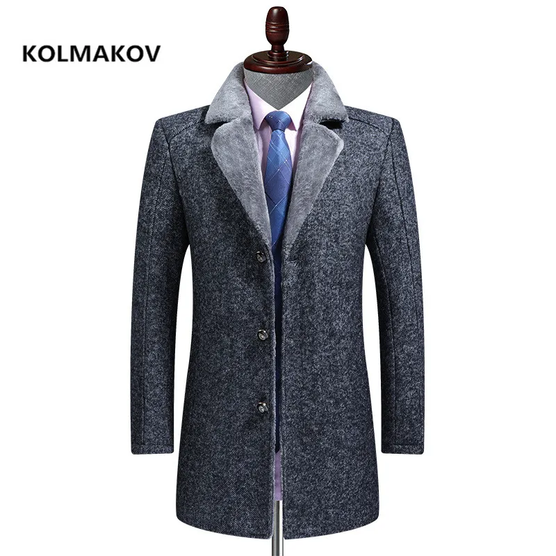 

2021 Новое поступление Зимняя шерстяная одежда плащ-Тренч пальто для мужчин, мужские высокого качества бизнес-куртки, утепленное шерстяное пальто для мужчин, для женщин, плюс размер, M-XXXL