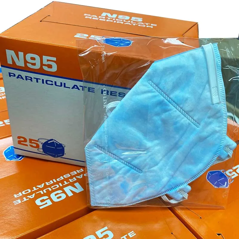 

1pcs N95 Disposable Respirator Antiviral Mask Universal For Anti Pollution, Bacteria And Viruses (Ear hanging style)