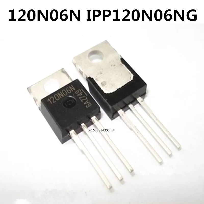 

Original 10pcs/ 120N06N IPP120N06NG TO-220 60V 75A