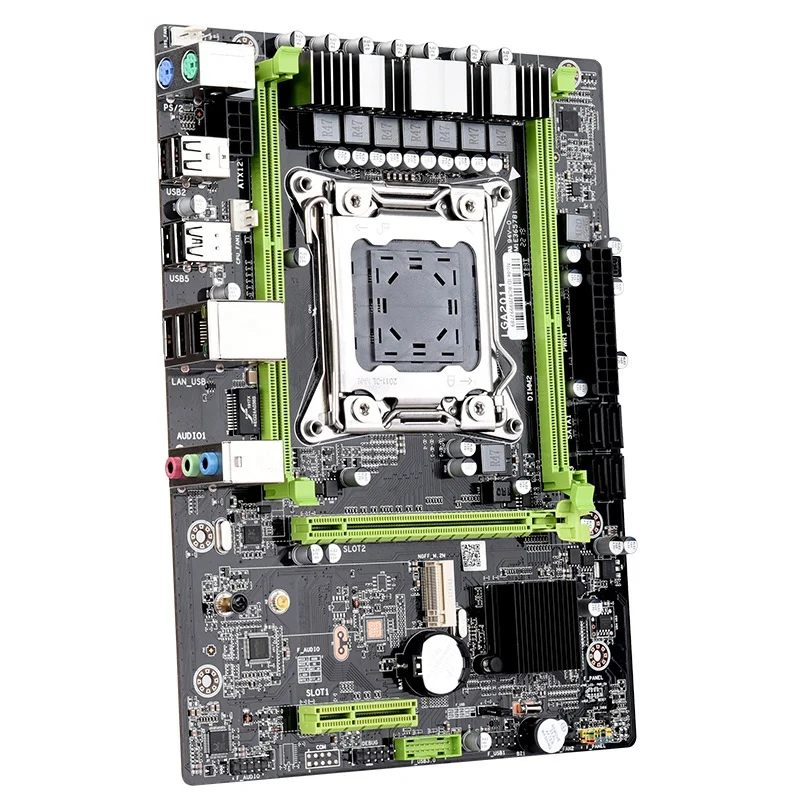 X79 материнская плата Lga2011 2-Каналы Ddr3 память Ecc M.2 Usb2.0 Sata2.0 Pci-E игровая доска для Ксеон E5 процессор