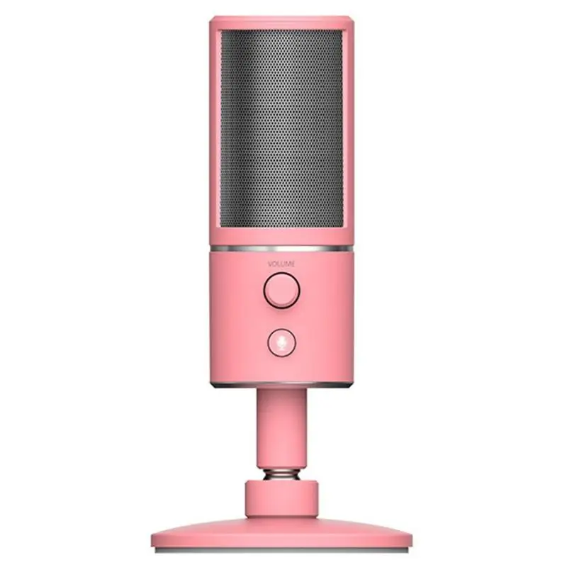 razer Seiren микрофон конденсаторный анкер K song живая компьютерная игра профессиональная запись устраняет шум микрофон - Цвет: Pink