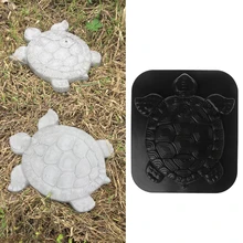 Molde de piedra para camino de tortuga, herramienta de hormigón para jardín, paso a paso, 1 unidad