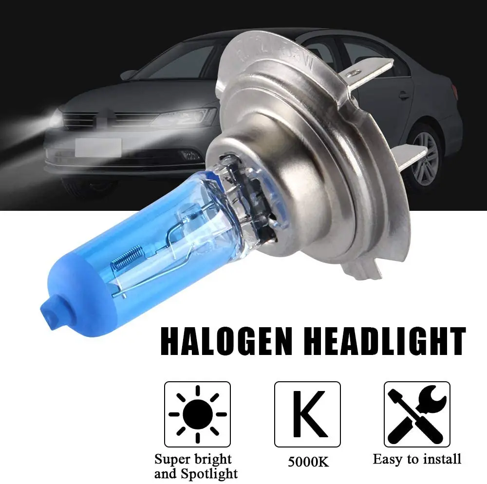 H7 100W Car Light Auto halogen lamp bulb Fog Lights Headlights For Volvo S40 S60 S70 S80 S90 V40 V50 V60 V90 XC60 XC70 XC90 | Автомобили и
