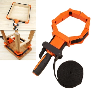 

Blet Clamp Quick Adjustable Band Corner Clamp Multifunction Polygonal Clip for Woodworking Picture Frame Art Craft Clamps