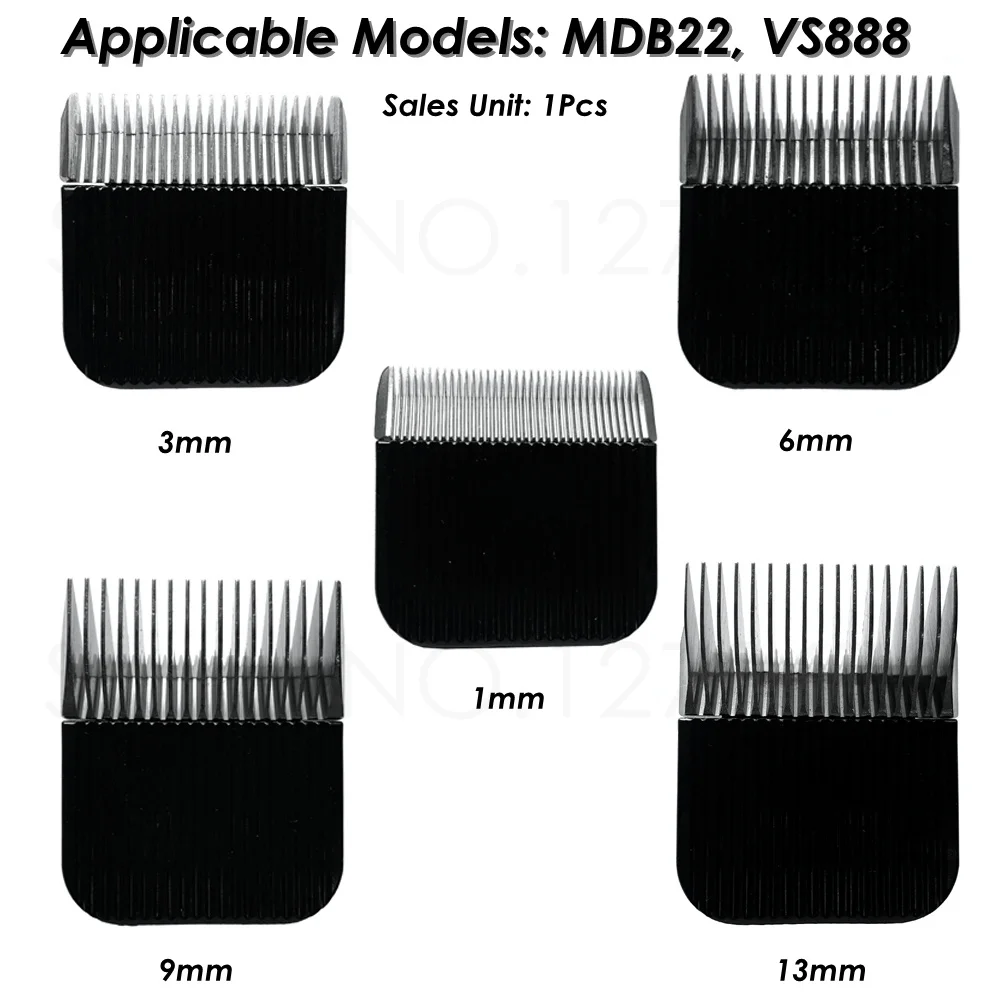 Original Pet Clipper Ceramic Blade Nozzles Integrated 3/6/9/13mm Cutter Head Spare Knives for MDB22 VS888 Dog Hair Trimmer 1Pcs pet clipper,dog hair trimmer,pet hair trimmer,dog clipper,dog clipper blades,clipper replacement parts