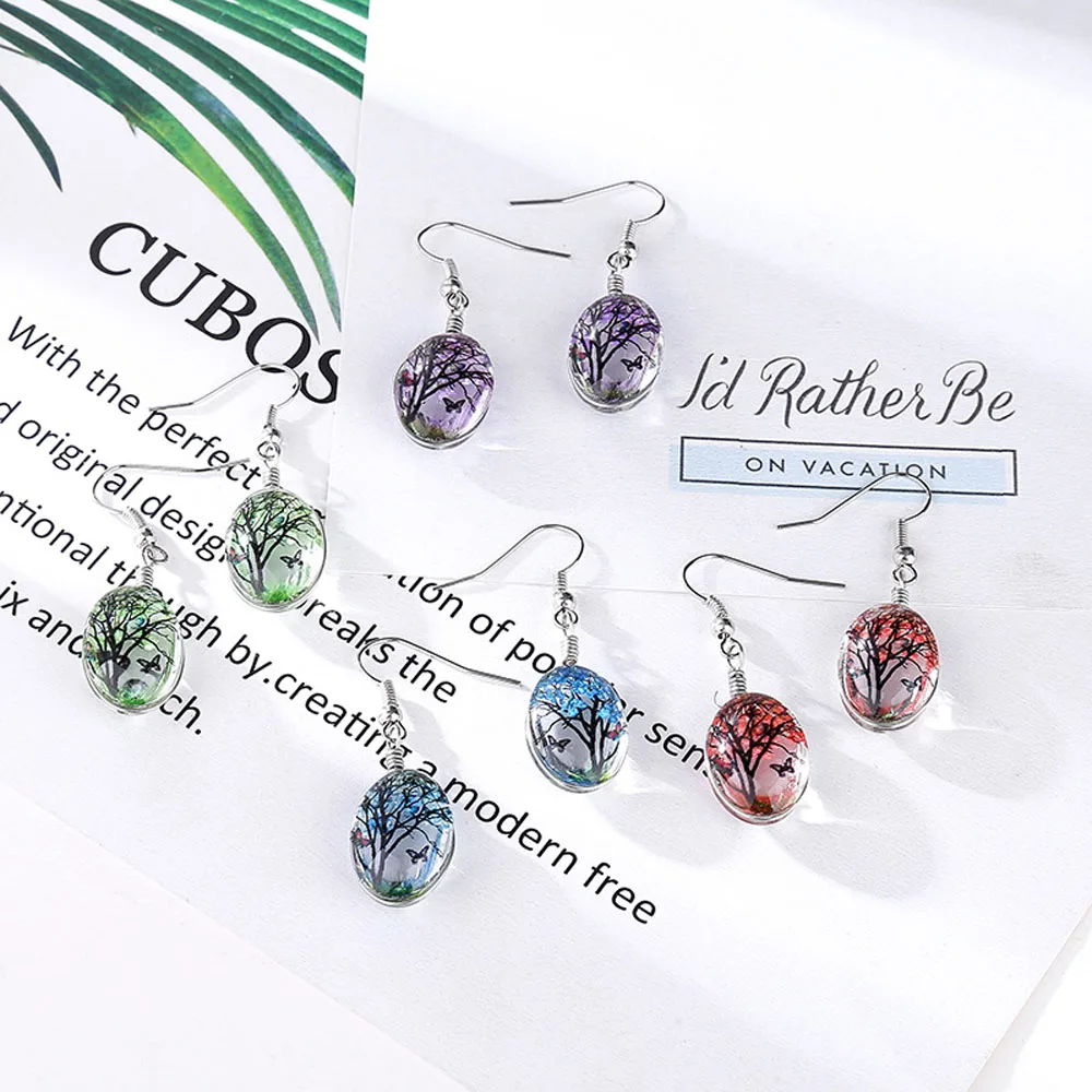 Модные женские серьги-подвески в виде цветов | Украшения и аксессуары