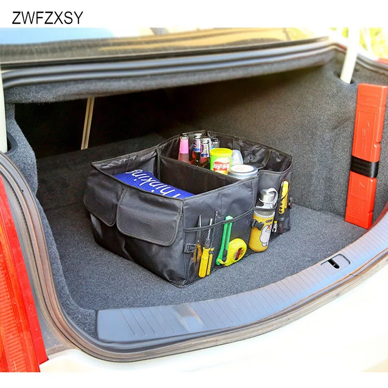 Car storage box waterproof collapsible storage box, multifunctional