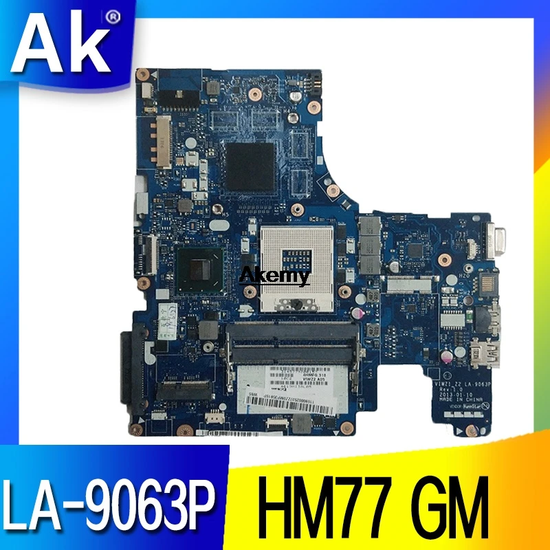 

LA-9063P For Lenovo Z500 laptop motherboard VIWZ1-Z2 LA-9063P Z500 without GPU DDR3 original motherboard 100% Test work