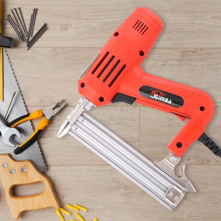 220V 1800W Framing Tacker U степлер F30 Электрический строительный степлер с 100 шт гвозди электроинструменты для ручной инструмент для работы по дереву