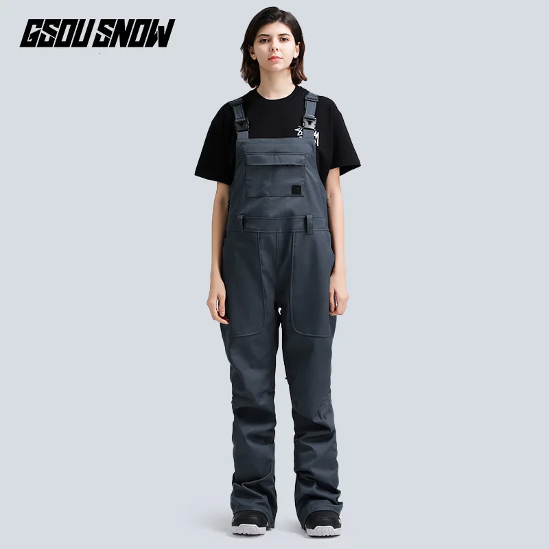521 Womens Grey Мужские Wo мужские лыжные брюки, зимние уличные ветрозащитные теплые водонепроницаемые штаны для катания на коньках, сноуборде, лыжах, снежные штаны, комбинезон, лыжные брюки - Цвет: 521 Womens Grey