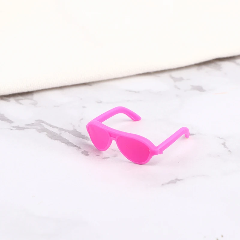 Fashion Round Frame Lensless Retro Cool Doll Glasses For Doll Round Frame No Lens Retro Cool Glasses