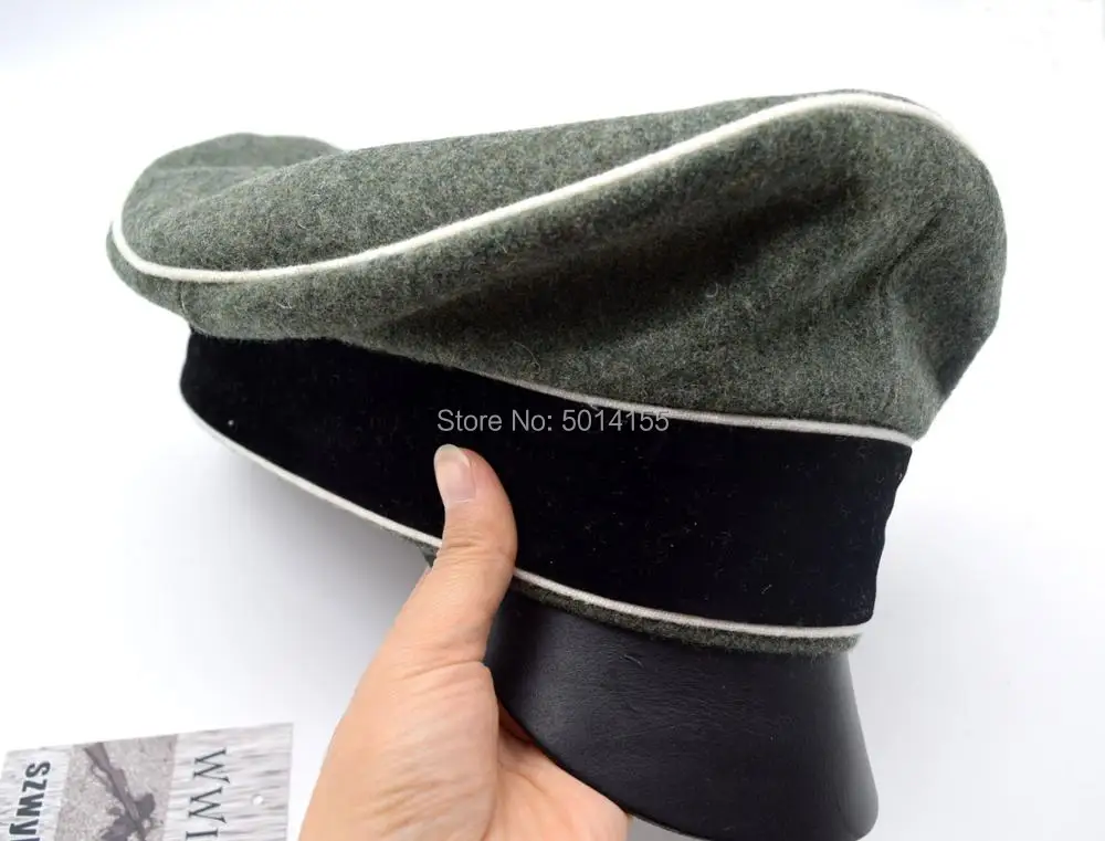 Реплика WW2 немецкая армейская полевая Marshals Generals Officers дробилка шапка с козырьком