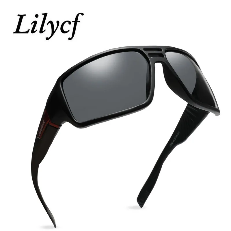 

Polarized Light Color Film Men's Sunglasses Driving Anti-glare Outdoor Fishing Fashion Atmosphere Sunglasses High Quality UV400