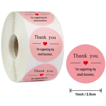 

Thank You for Your Order Supporting My Business Stickers Seal Labels Turning One Favors Envelope Supplies Stationery Stickers