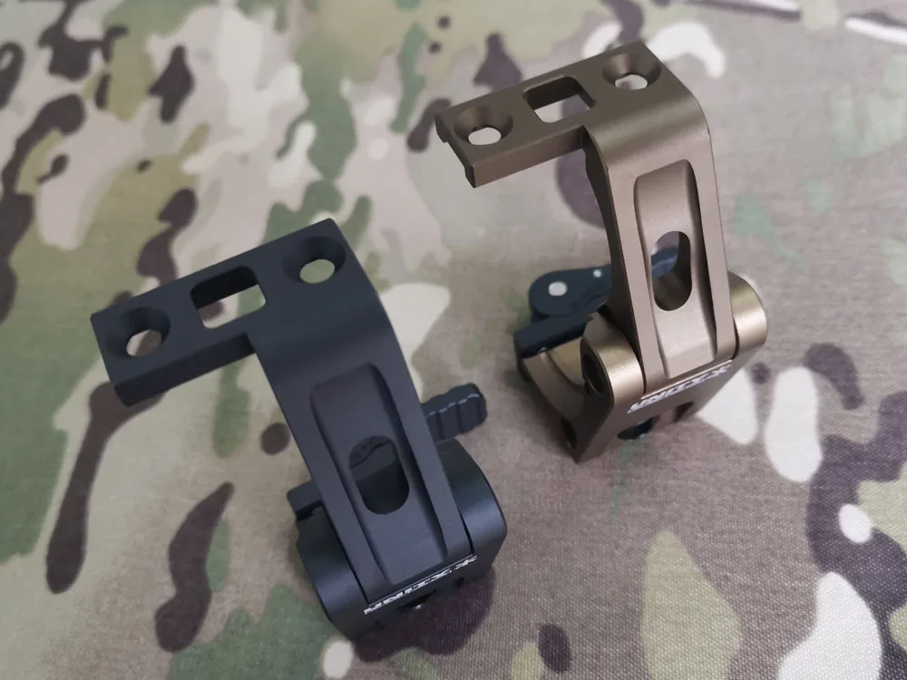Быстрое крепление FTC для G43 и AImpoint Magnifier CNC Tech черного цвета FDE с полной