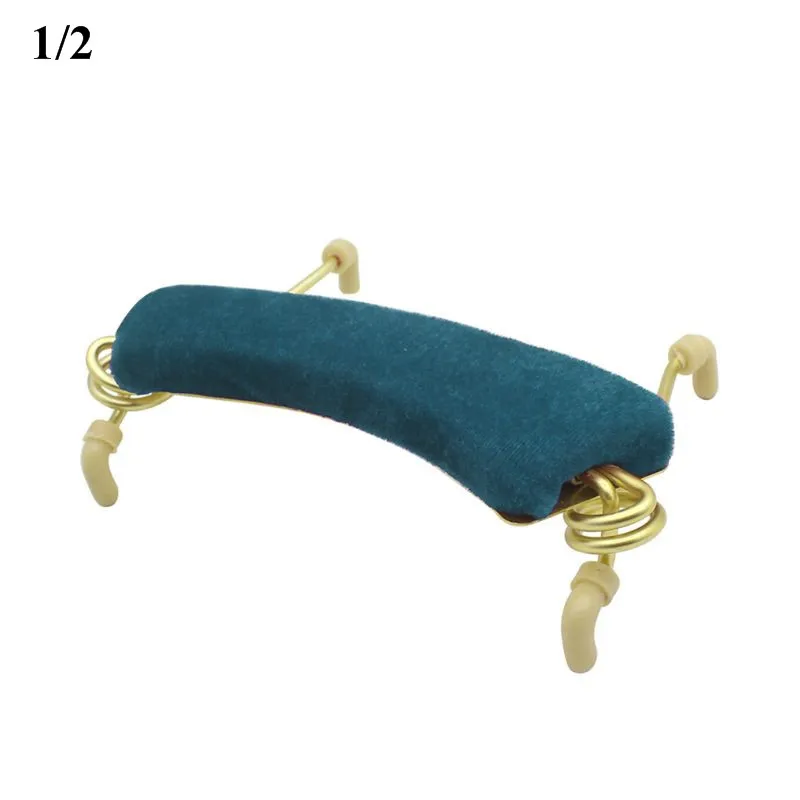 blue 2 1 шт., металлическая скрипка, пружинная подставка для плеч, держатель для 1/2, 3/4, 4/4, 1/4, 1/8, аксессуары для скрипки - Цвет: blue 2