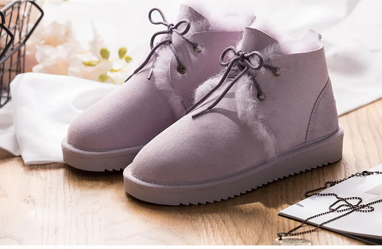 MIYAGINA; женские зимние ботинки высокого качества из натуральной овечьей кожи с натуральным мехом и шерстью; женские ботильоны высшего бренда размера плюс