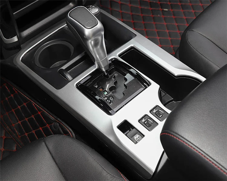 Для toyota 4runner 4 Передняя консоль шестерни панель подстаканник коробка для хранения стикер обрезки интерьерные аксессуары 2010
