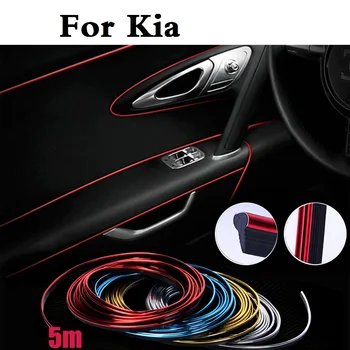 

Auto Cold Line Decoration Trim Strips Sticker For Kia Opirus Optima Picanto Pride Quoris Rio Sorento Soul Spectra Sportage Venga