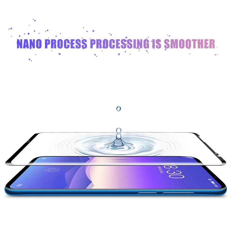 9D полностью изогнутое закаленное стекло для Meizu 16 th Plus 16S 16X 16XS X8 Note 8 9 M8 Pro 7 Plus Защитная пленка для экрана