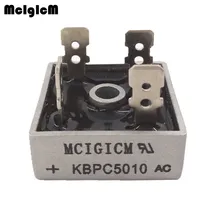 MCIGICM 1 шт. 50A 1000 В диодный мостовой выпрямитель kbpc5010|bridge rectifier|diode