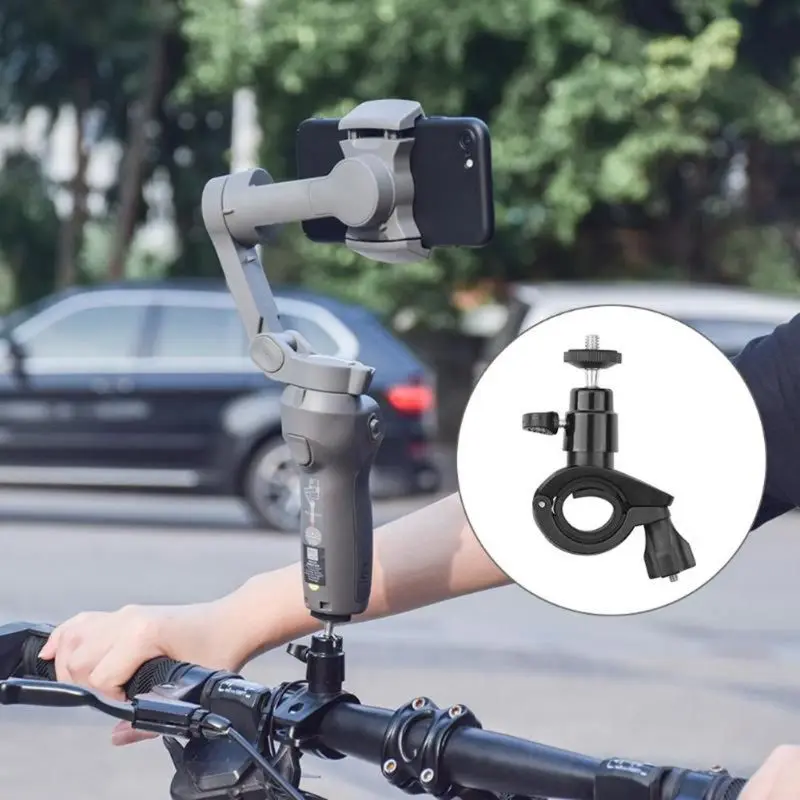 Bicycle Holder Stand Bracket Bike Handlebar Mount Adapter for DJI OSMO Mobile 23 95AF