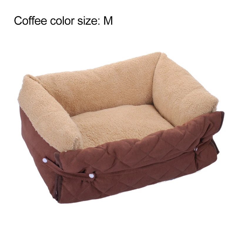 Pull Pet гнездо собака диван подушка кошки матрас флип осень зима теплая кровать диван ковер домашний PAK55