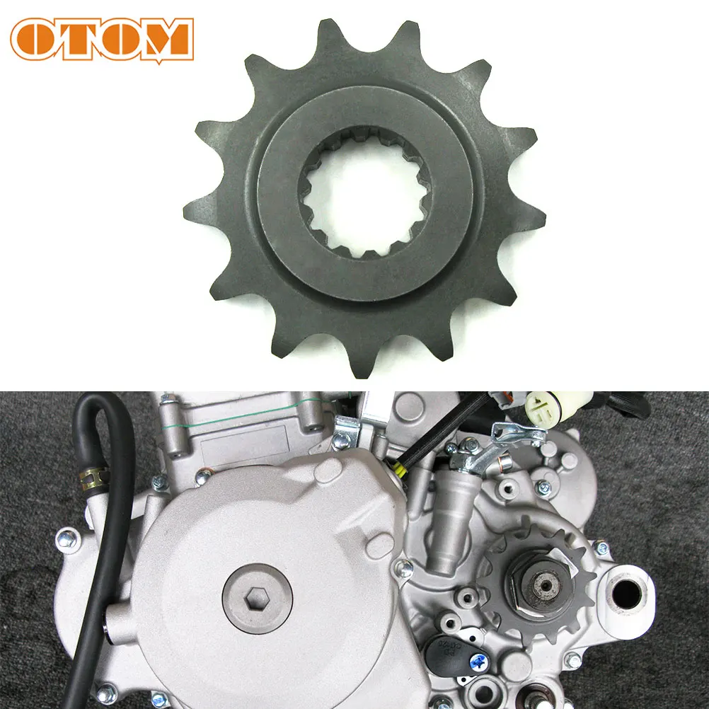 Маленькая Звездочка для мотоцикла OTOM 13T 520 530 передние звездочки велосипеда