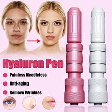 Гиалуронический ручка Гиалуроновая кислота пистолеты нет инъекции сыворотка ручка для анти-морщинистая кожа омоложение губ лифтинг липатомайзер