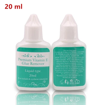 

20ml /bottle 2 Pcs Professional Adhesive HS Premium Pure Gel Remover For Eyelash and Eyebrow Extensions Glue New fast 20ml/pcs