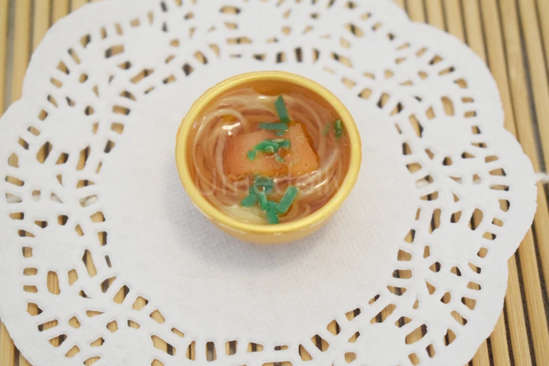 2 шт Мини ноддл/чаша для сиропа миниатюрный кукольный домик китайская еда для 1/6 блитт Барби BJD кукла ролевые игры Кухня Декор Игрушки - Цвет: 2pcs