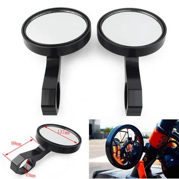 

1.75" Univeral Motorcycle Rearview Side Mirror Adjustable Rear View Mirrors For Yamaha & Bad Boy MTV Kymco UTV ATV etc.