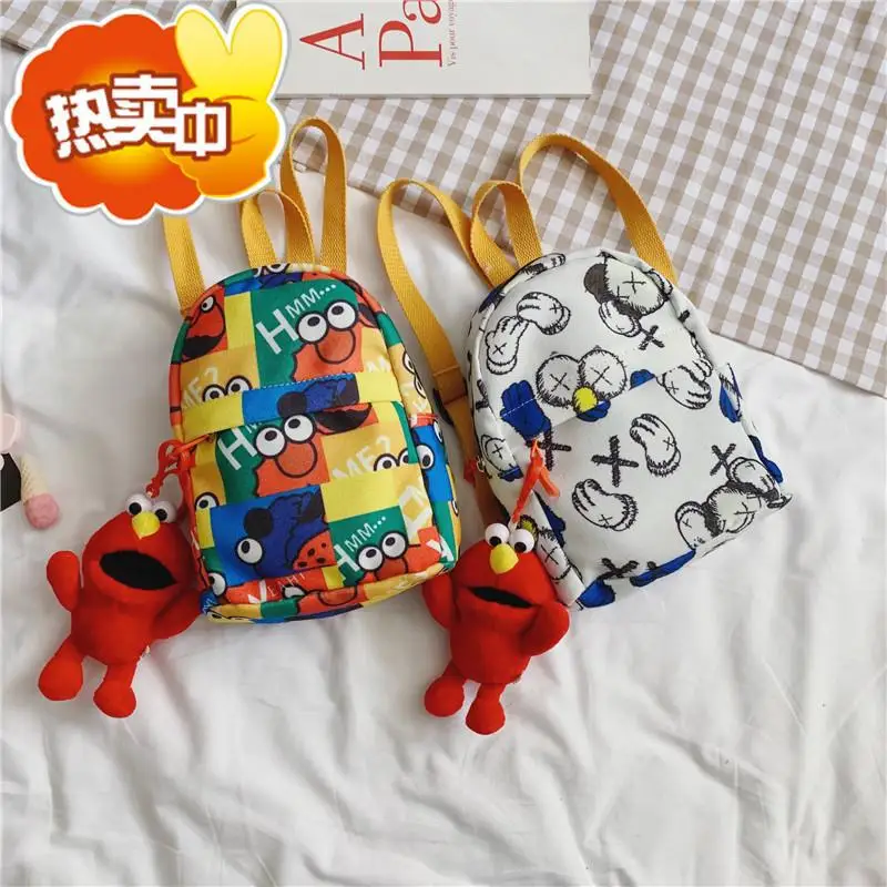 

Korean-style Children New Style Backpack Cartoon Animation Printed Versatile School Bag Men And Women Children CHILDREN'S Backpa