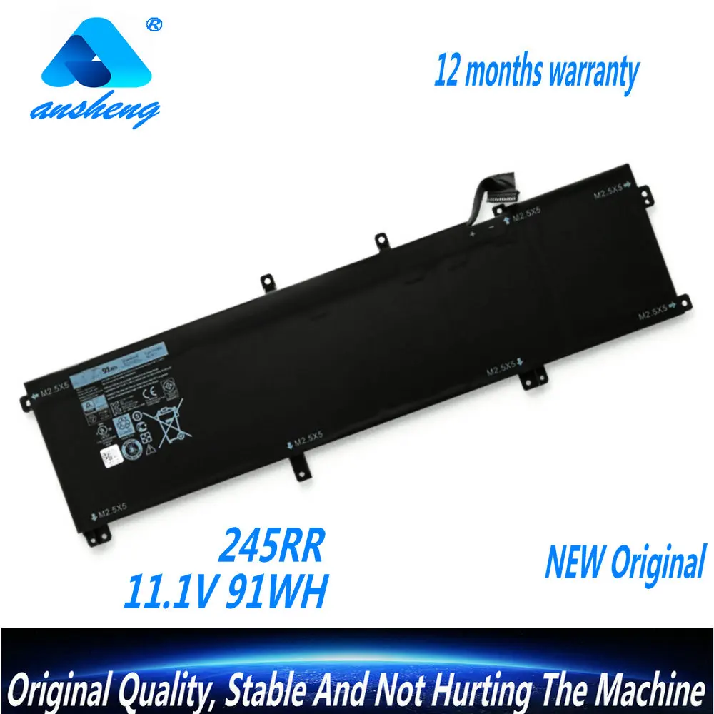 Оригинальный аккумулятор 245RR для ноутбука Dell XPS 15 9530 9535 Precision M3800 TOTRM H76MV 7D1WJ Series 11 1 V