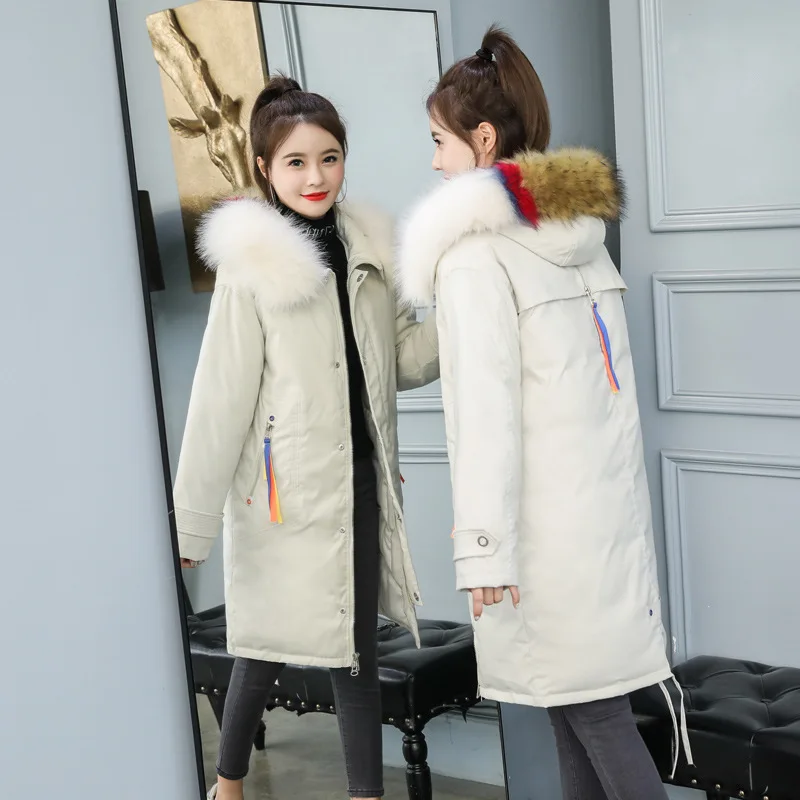 

2019 Winter New Style Women Coat Thick Warm down Coat down Cotton Coat INS Women's Large Size Cotton-padded Jacket