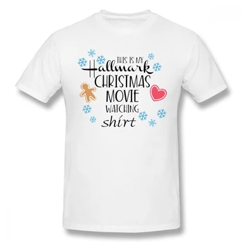 

2020 2020 new This Is My Hallmark Movie Watching Shirt Men's Basic Short Sleeve T-Shirt Eur/USA Size