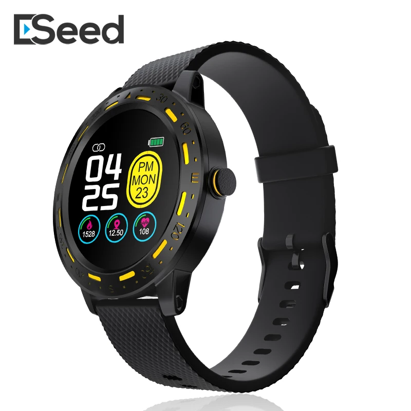 ESEED S18 Smart watch men IP67 waterproof full touch screen long standby Weather Forecast smartwatch for android ios