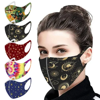 

5/10PCS Unisex Protect Foggy Haze Anti-Spitting Protective Face Mask Mouth Cover Washable Reusable Mouth Mask Care
