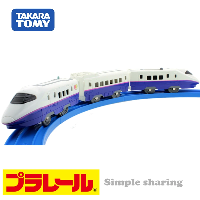 Takara Tomy Pla Rail Plarail S-08 E2 Shinkansen Consolidated specification японский железнодорожный поезд электрический локомотив модель игрушки
